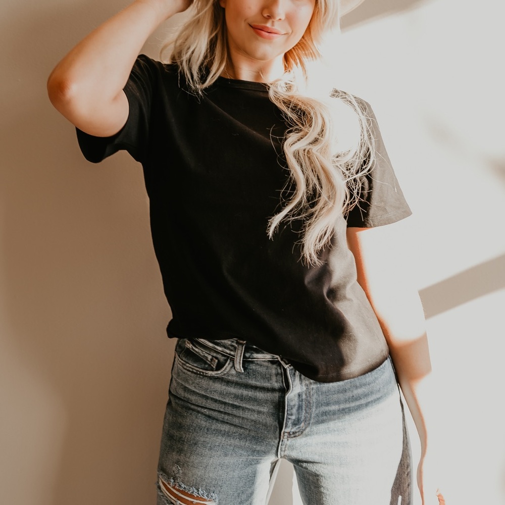 Basic Black Tee